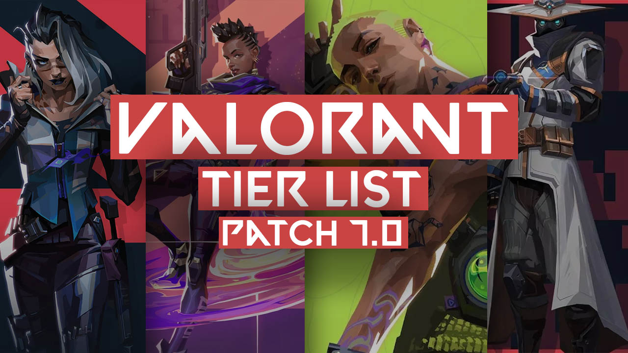 Valorant Episode 6 Act 1 Agent tier list